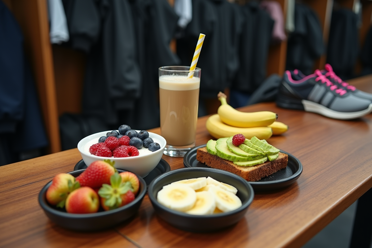 petit-déjeuner sportif